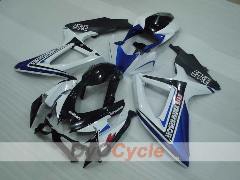 Injection Fairing kit for 08-10 GSX R600 - Blue, Black - YOSHIMURA #OYO87905387 Main image