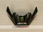 Injection Fairing kit for 08-10 GSX R750 - White, Black - Monster #OYO87905431