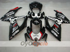 Injection Fairing kit for 08-10 GSX R750 - White, Black - Beacon #OYO87905432
