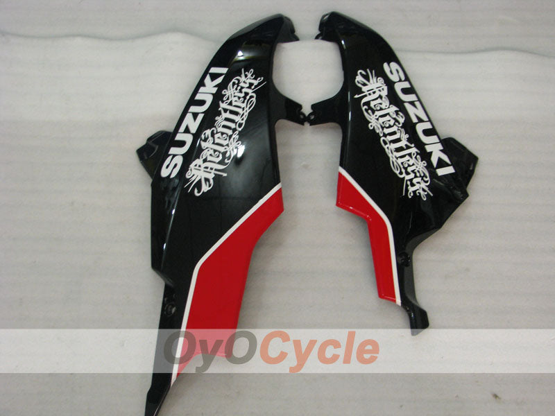 Injection Fairing kit for 08-10 GSX R750 - White, Black - Beacon #OYO87905432