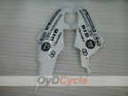 Injection Fairing kit for 08-10 GSX R600 - White, Black - Jordan #OYO87905390
