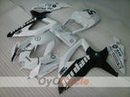 Injection Fairing kit for 08-10 GSX R600 - White, Black - Jordan #OYO87905390