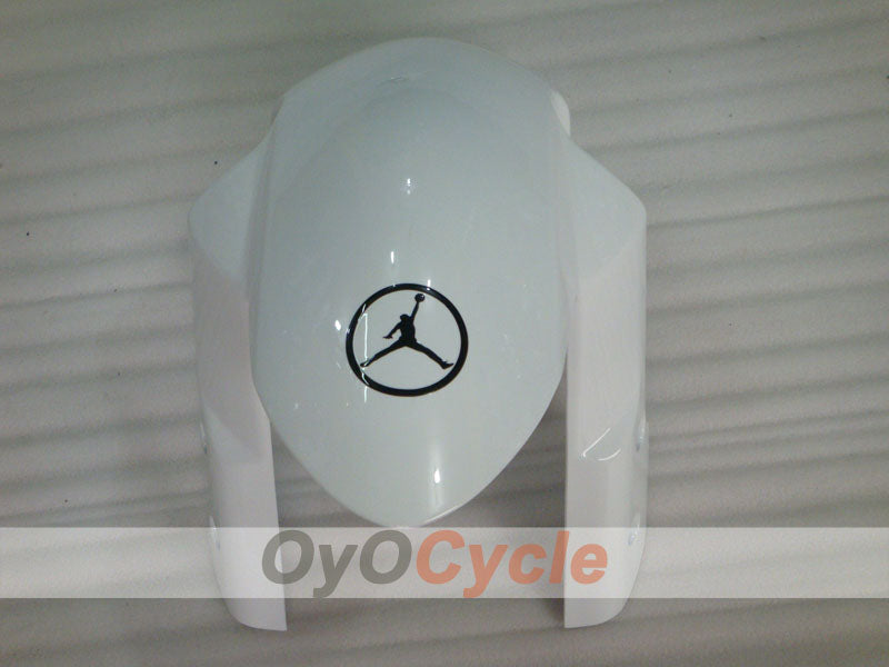 Injection Fairing kit for 08-10 GSX R750 - White, Black - Jordan #OYO87905433
