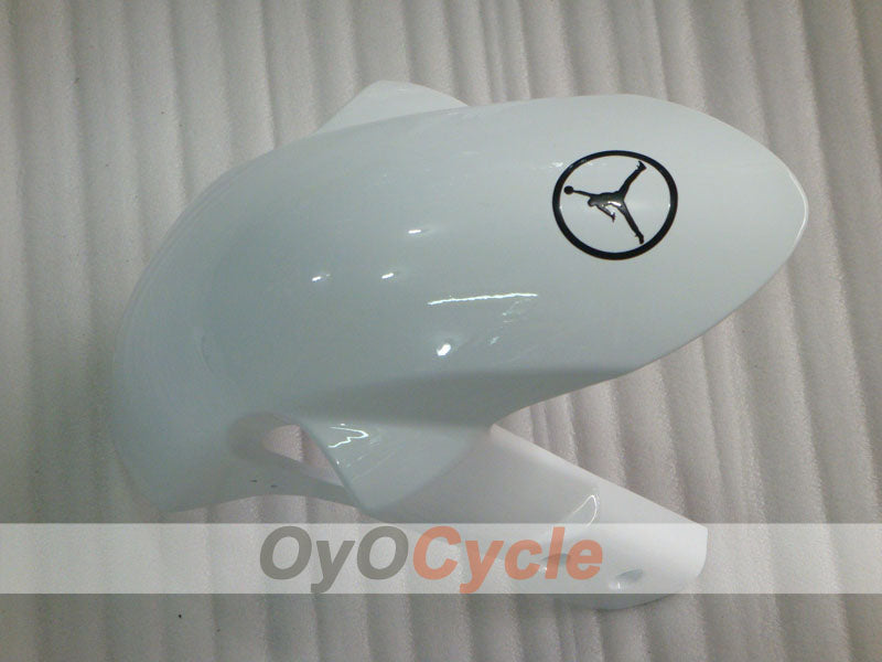 Injection Fairing kit for 08-10 GSX R750 - White, Black - Jordan #OYO87905433