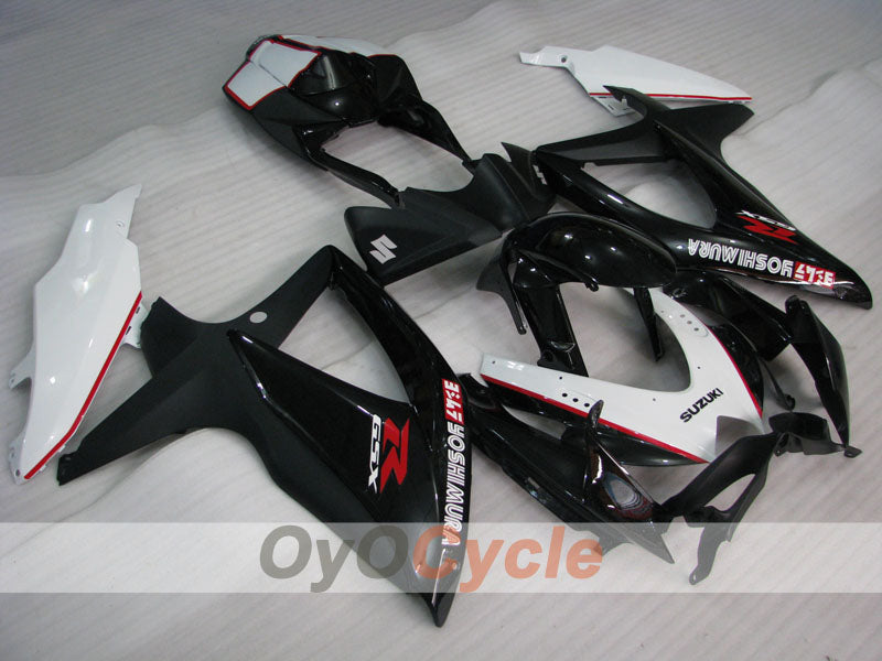 Injection Fairing kit for 08-10 GSX R600 - White, Black - YOSHIMURA #OYO87905392 Secondary image