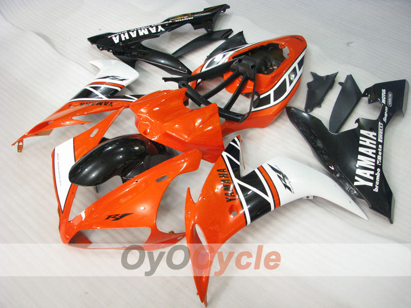 Injection Fairing kit for 04-06 YZF-R1 - Orange, White, Black - MOTUL #OYO87905641 Main image