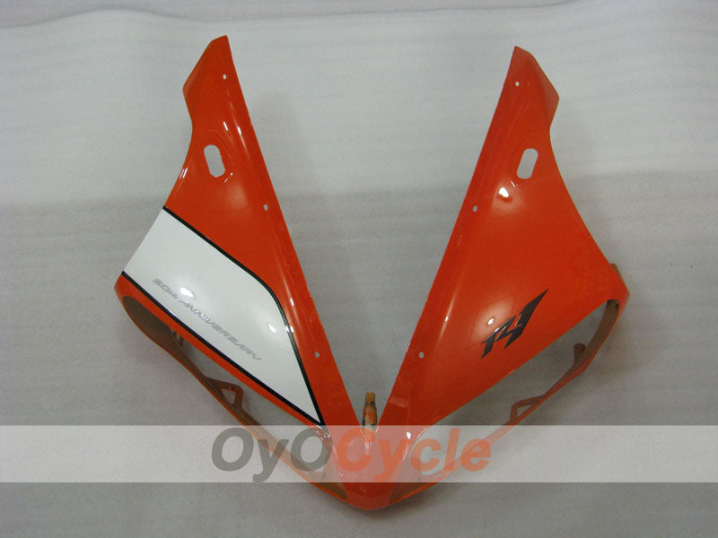 Injection Fairing kit for 04-06 YZF-R1 - Orange, White, Black - MOTUL #OYO87905641