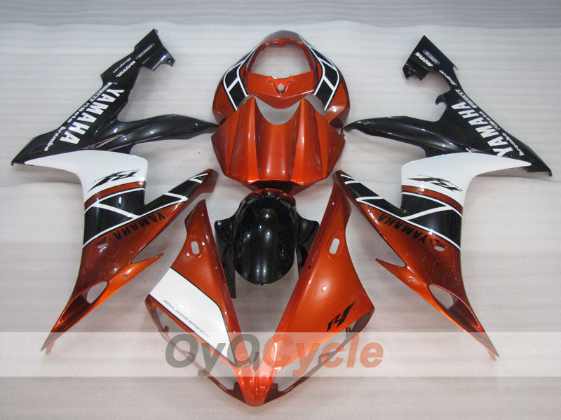 Injection Fairing kit for 04-06 YZF-R1 - Orange, White, Black - MOTUL #OYO87905644 Secondary image