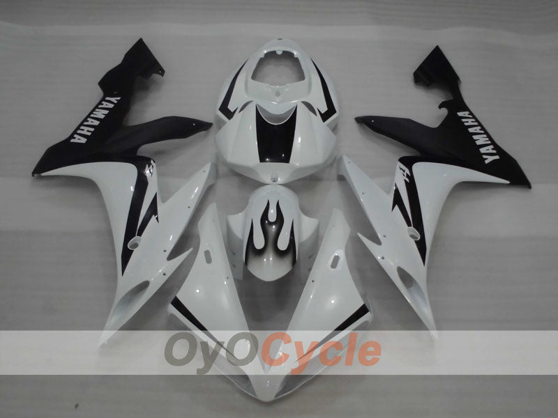 Injection Fairing kit for 04-06 YZF-R1 - White, Black - Factory Style #OYO87905648 Secondary image