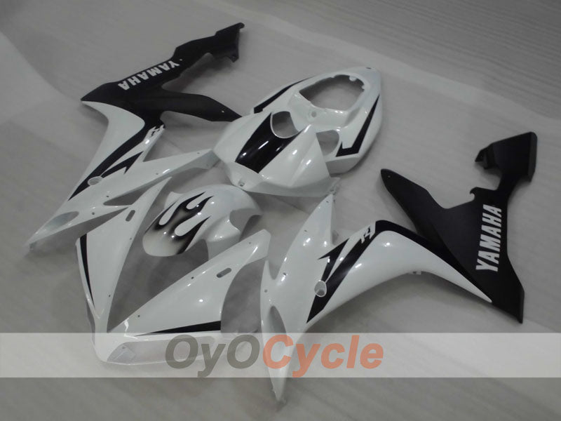 Injection Fairing kit for 04-06 YZF-R1 - White, Black - Factory Style #OYO87905648