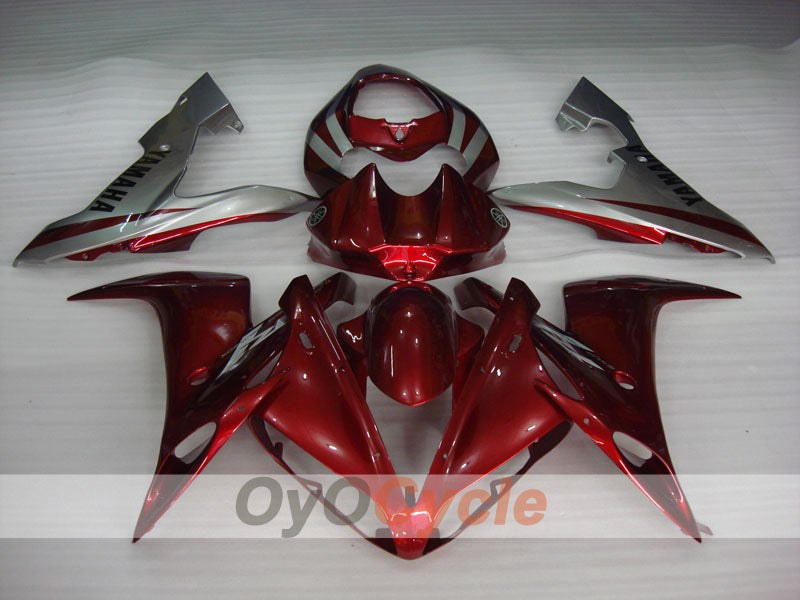 Injection Fairing kit for 04-06 YZF-R1 - Red, Grey - Factory Style #OYO87905652 Secondary image