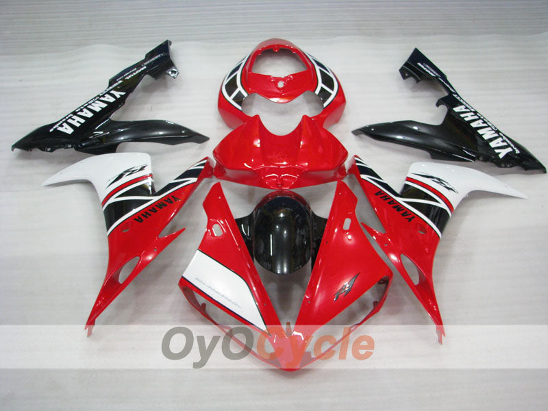 Injection Fairing kit for 04-06 YZF-R1 - Red, White, Black - MOTUL #OYO87905657