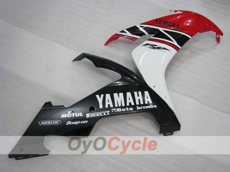 Injection Fairing kit for 04-06 YZF-R1 - Red, White, Black - MOTUL #OYO87905657