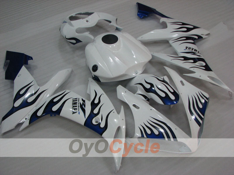 Injection Fairing kit for 04-06 YZF-R1 - Blue, White - Customize #OYO87905663 Main image