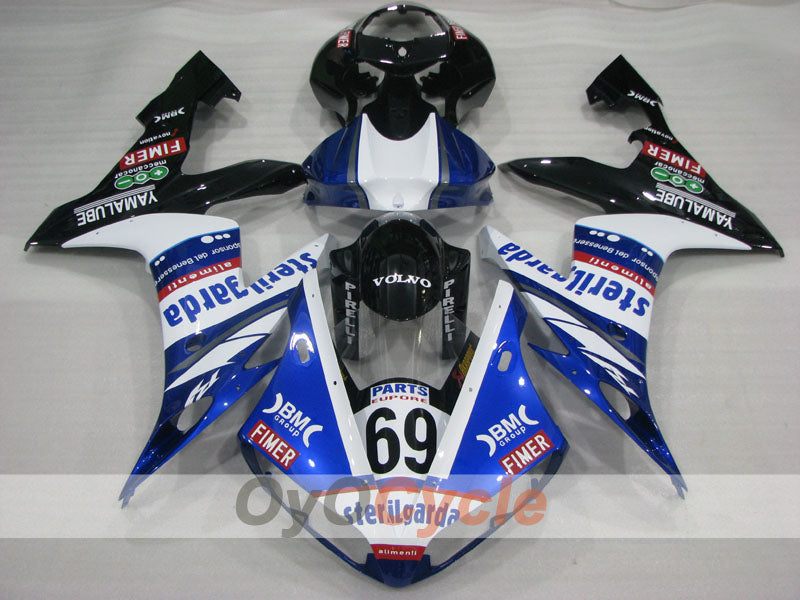 Injection Fairing kit for 04-06 YZF-R1 - Blue, White, Black - Sterilgarda #OYO87905666 Secondary image