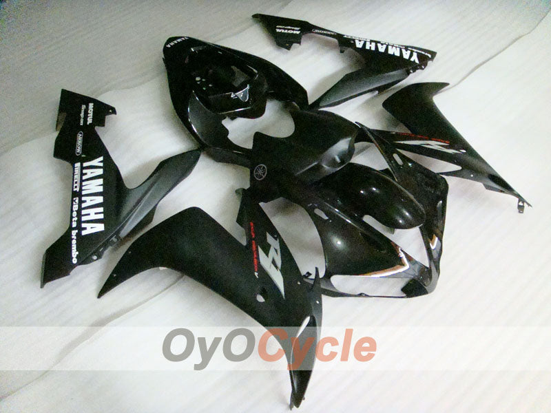 Injection Fairing kit for 04-06 YZF-R1 - Black, Matte - Factory Style #OYO87905672 Main image