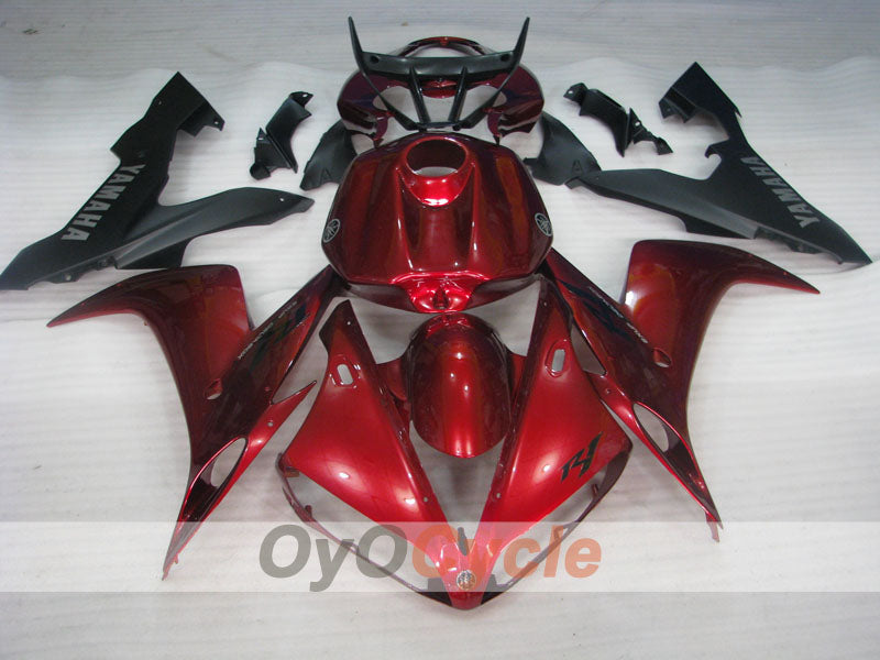Injection Fairing kit for 04-06 YZF-R1 - Red, Black, Matte - Factory Style #OYO87905673