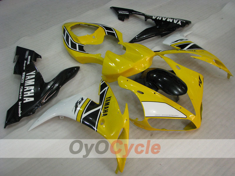 Injection Fairing kit for 04-06 YZF-R1 - Yellow, Black - Factory Style #OYO87905674 Main image