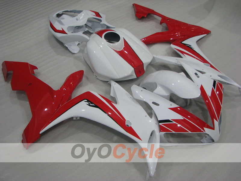 Injection Fairing kit for 04-06 YZF-R1 - Red, White - Factory Style, MICHELIN #OYO87905676