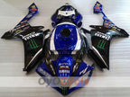 Injection Fairing kit for 07-08 YZF-R1 - Blue, White, Black - Monster #OYO87905681
