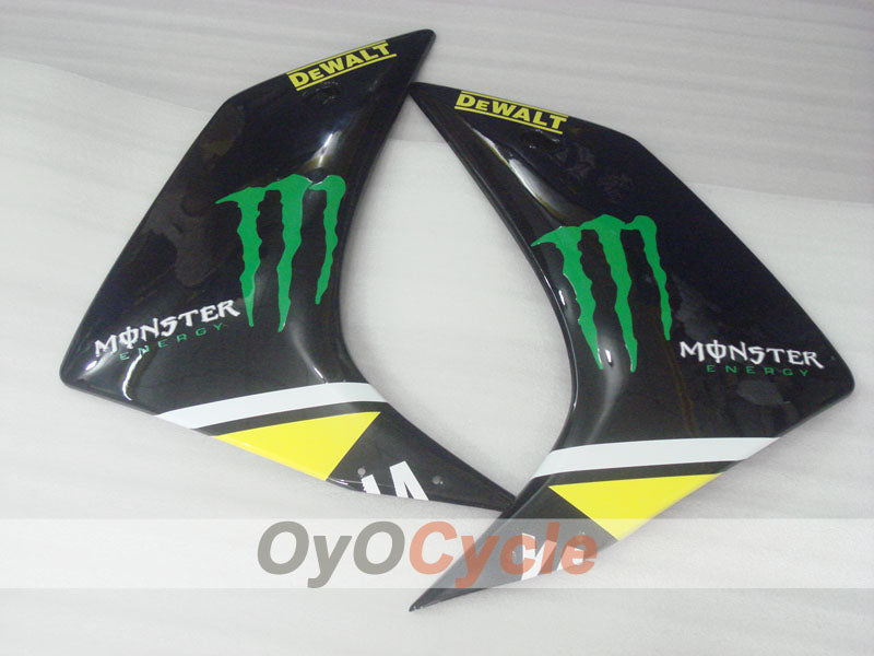 Injection Fairing kit for 07-08 YZF-R1 - Yellow, Black - Monster #OYO87905682