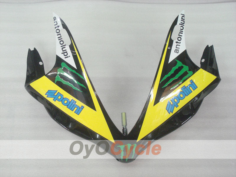Injection Fairing kit for 07-08 YZF-R1 - Yellow, Black - Monster #OYO87905682