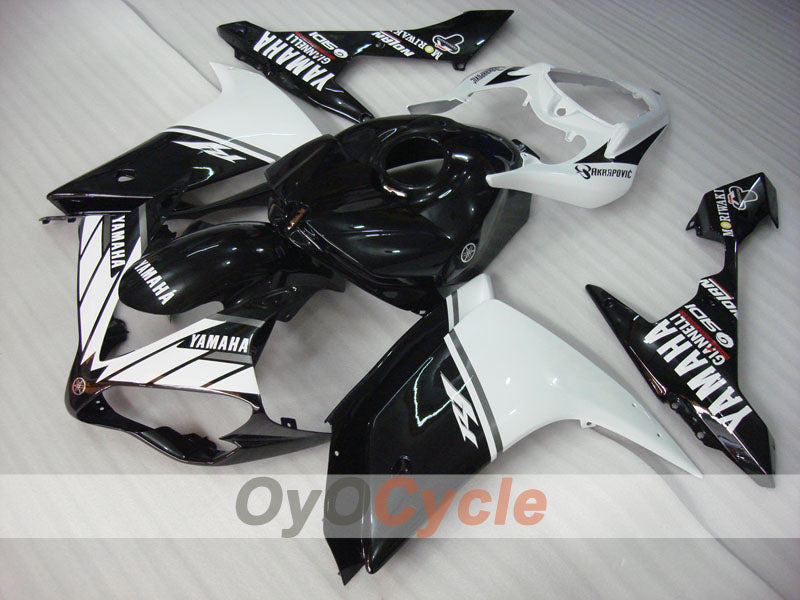 Injection Fairing kit for 07-08 YZF-R1 - White, Black - Moriwaki #OYO87905684 Secondary image