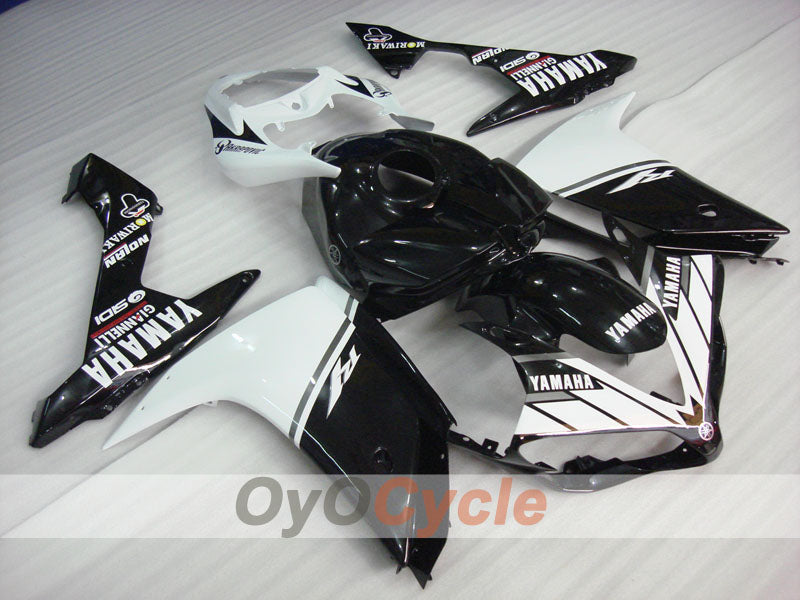 Injection Fairing kit for 07-08 YZF-R1 - White, Black - Moriwaki #OYO87905684 Main image