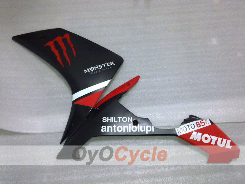 Injection Fairing kit for 07-08 YZF-R1 - Red, Black, Matte - Monster #OYO87905688