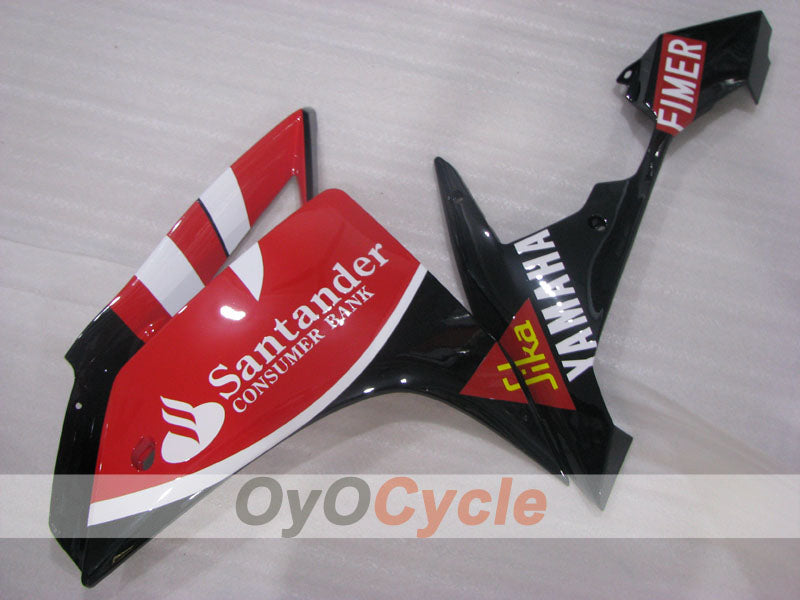 Injection Fairing kit for 07-08 YZF-R1 - Red, White, Black - Santander #OYO87905691