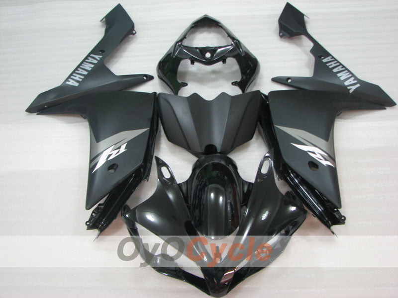 Injection Fairing kit for 07-08 YZF-R1 - Black, Matte - Factory Style #OYO87905692 Secondary image