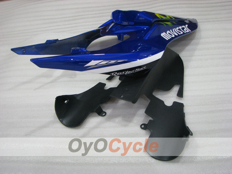 Injection Fairing kit for 07-08 YZF-R1 - Blue, White, Black - Monster #OYO87905694