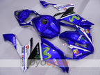 Injection Fairing kit for 07-08 YZF-R1 - Blue, White, Black - Monster #OYO87905695
