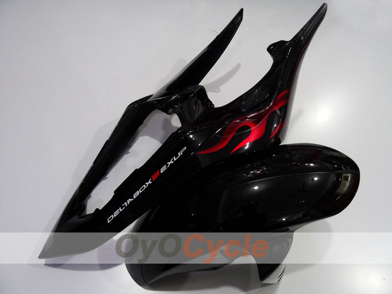 Injection Fairing kit for 07-08 YZF-R1 - Red, Black - Flame #OYO87905697