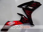 Injection Fairing kit for 07-08 YZF-R1 - Red, Black - Flame #OYO87905697