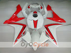 Injection Fairing kit for 07-08 YZF-R1 - Red, White - Factory Style #OYO87905698