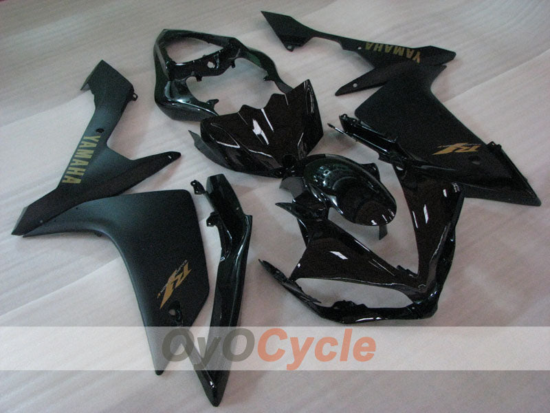 Injection Fairing kit for 07-08 YZF-R1 - Black, Matte - Factory Style #OYO87905701 Main image