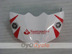 Injection Fairing kit for 07-08 YZF-R1 - Red, White - Santander #OYO87905704