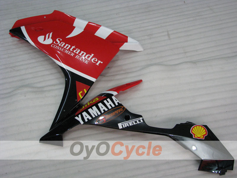 Injection Fairing kit for 07-08 YZF-R1 - Red, White - Santander #OYO87905704