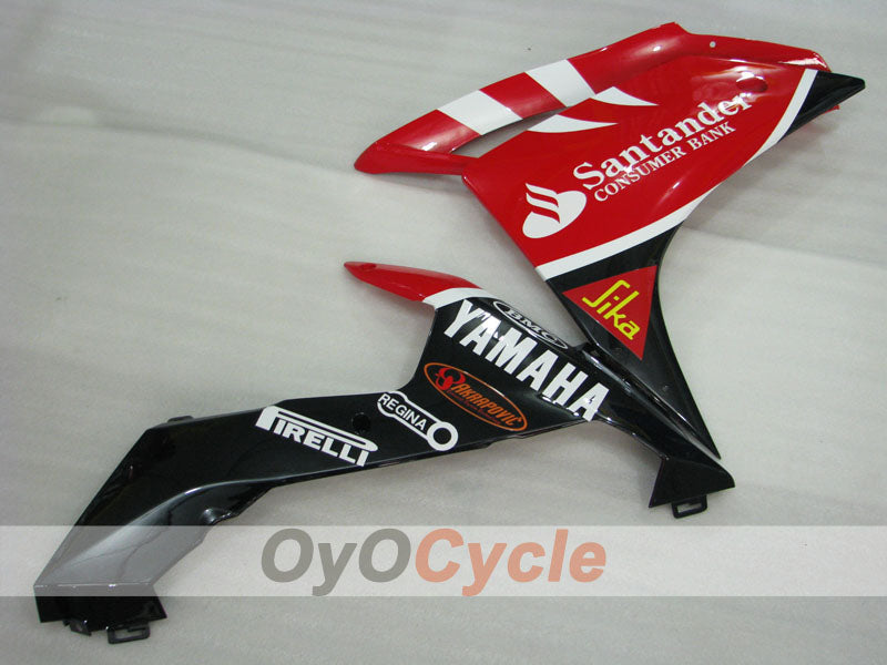 Injection Fairing kit for 07-08 YZF-R1 - Red, Black - Santander #OYO87905705