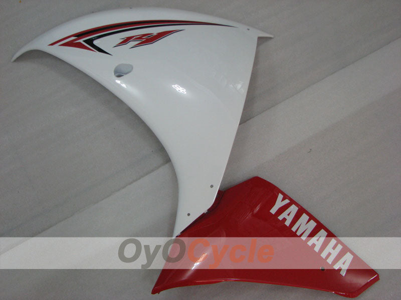 Injection Fairing kit for 09-11 YZF-R1 - Red, White - Factory Style #OYO87905713