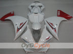 Injection Fairing kit for 09-11 YZF-R1 - Red, White - Factory Style #OYO87905713