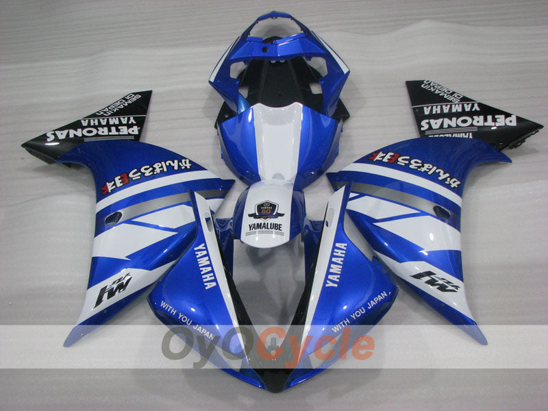 Injection Fairing kit for 09-11 YZF-R1 - Blue, White - PETRONAS #OYO87905714 Secondary image