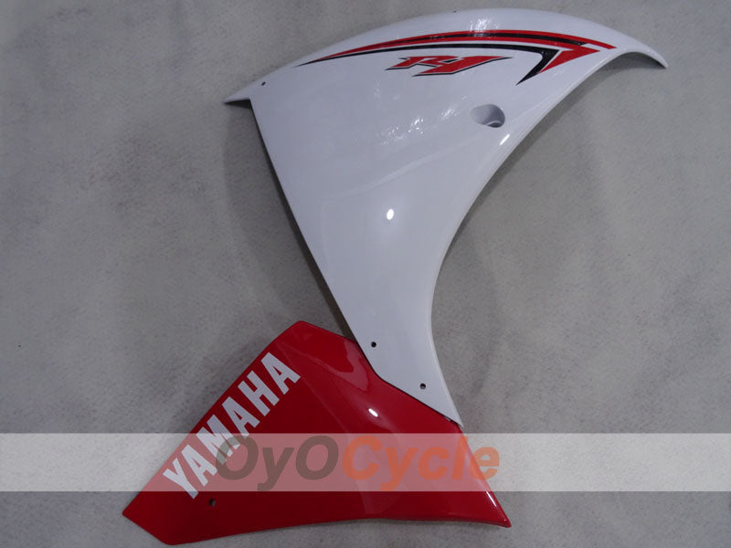 Injection Fairing kit for 09-11 YZF-R1 - Red, White - Factory Style #OYO87905716