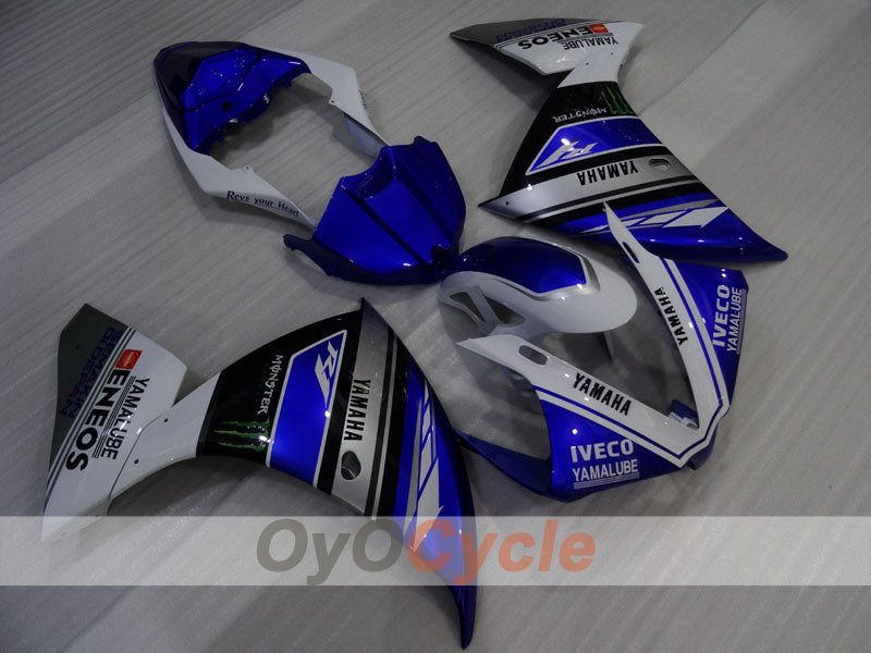 Injection Fairing kit for 09-11 YZF-R1 - Blue, White - ENEOS #OYO87905719