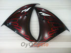 Injection Fairing kit for 09-11 YZF-R1 - Red, Black - Flame #OYO87905723