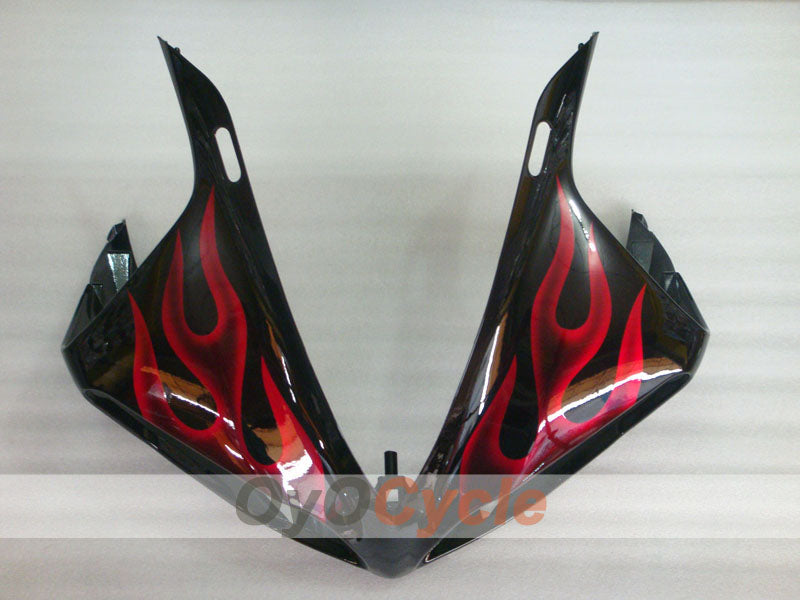 Injection Fairing kit for 09-11 YZF-R1 - Red, Black - Flame #OYO87905723