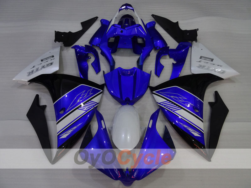 Injection Fairing kit for 12-14 YZF-R1 - Blue, White, Black - GYTR #OYO87905728