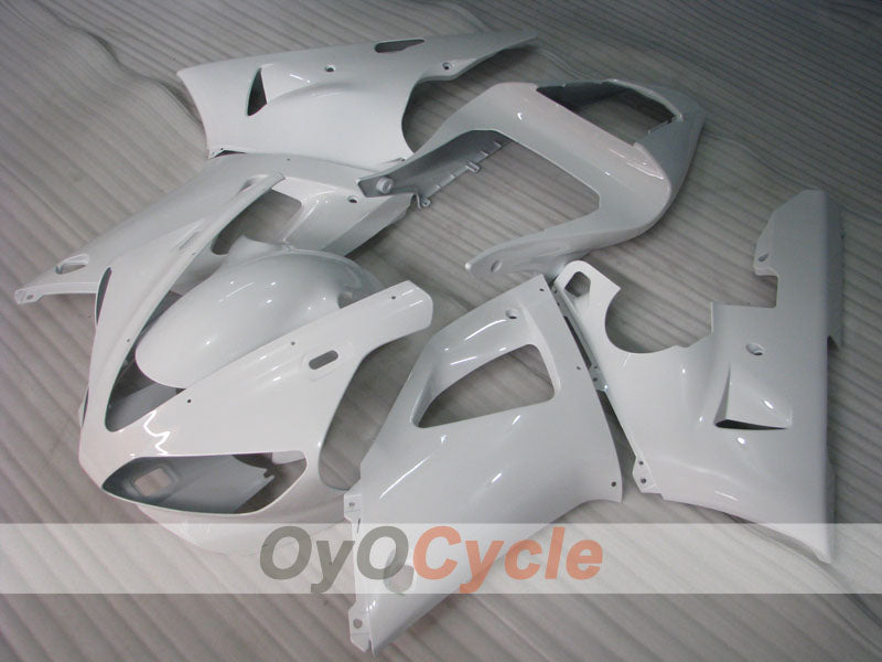 Injection Fairing kit for 00-01 YZF-R1 - White - No sticker / decal, Factory Style #OYO87905734