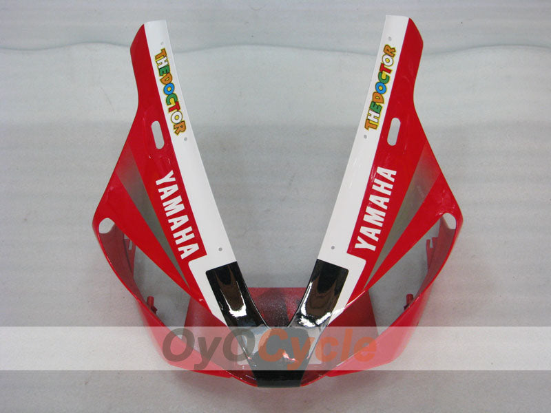 Injection Fairing kit for 00-01 YZF-R1 - Red, White - FIAT #OYO87905735
